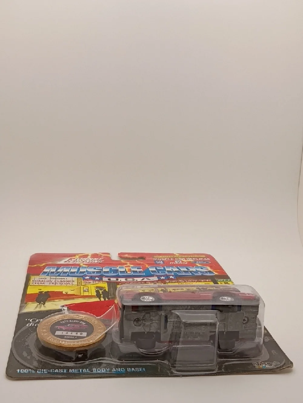 1995 Johnny Lightning MUSCLE CARS USA Series 4 1970 Dodge Super Bee Red!